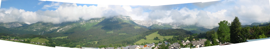 11 Juin 2007 Vue panoramique de l'appart des Douart