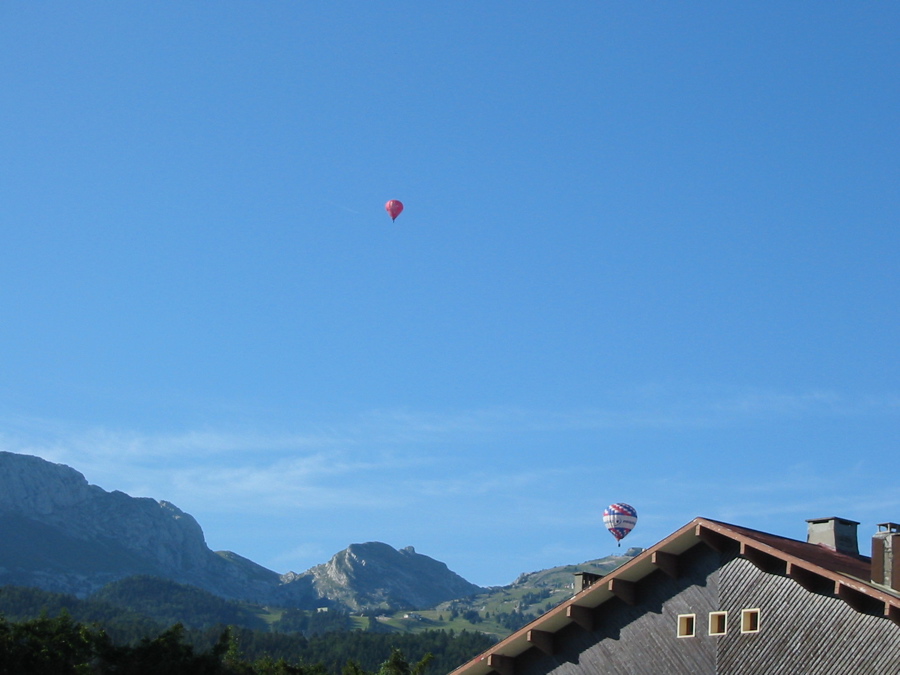 samedi 16 au matin, les Montgolfières