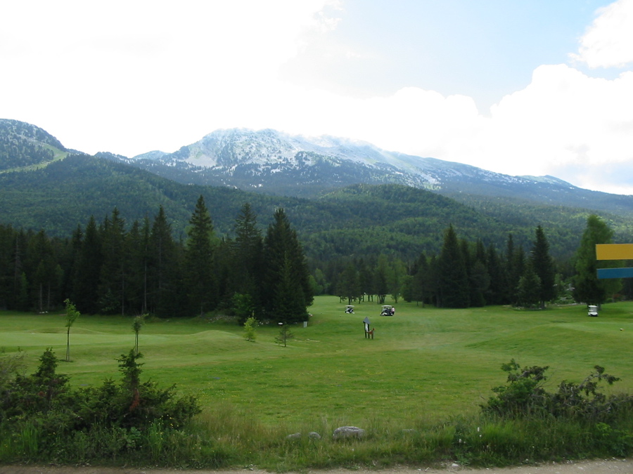 on longe le golf