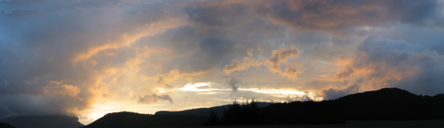 12 juin, coucher de soleil