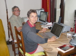 Janine corrige les textes