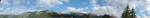 Panoramique des sommets