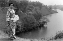 099 Paysage et kimono traditionnels